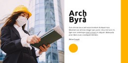 Webbplatsmall För Teknik Och Planering