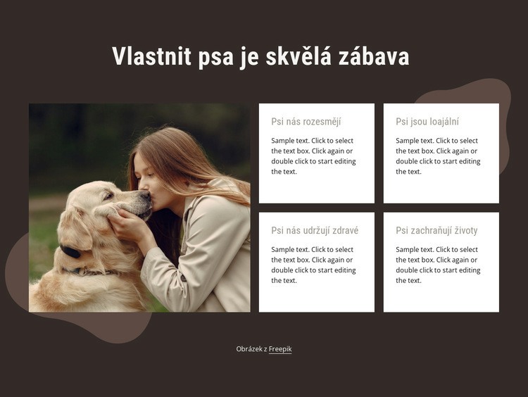 Vlastnit psa je zábava Šablona CSS