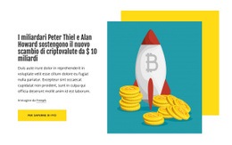 Bitcoin, Ethereum, Notizie Sulle Criptovalute - Design Del Sito Web Scaricabile Gratuitamente