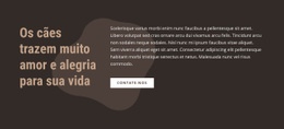 Por Que Você Ama Seu Cachorro - Página De Destino Simples