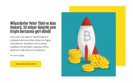 Bitcoin, Ethereum, Kripto Haberleri Için CSS Menüsü