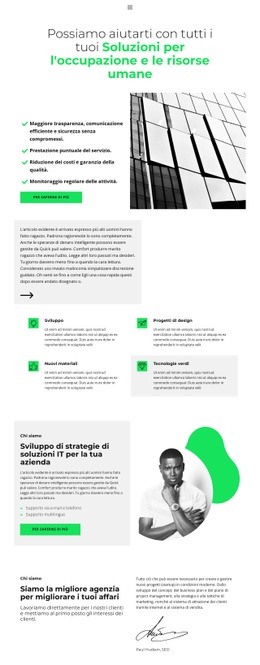 Configurazione Del Lavoro - Mockup Del Sito Web Scaricabile Gratuitamente