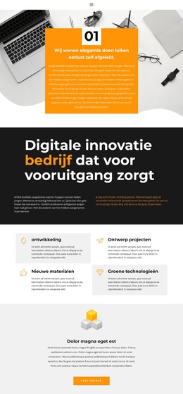 Platformsjabloon Lanceren Voor Werkresultaten