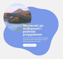 Wycieczki Po Wulkanach - Prosty Szablon Strony Internetowej