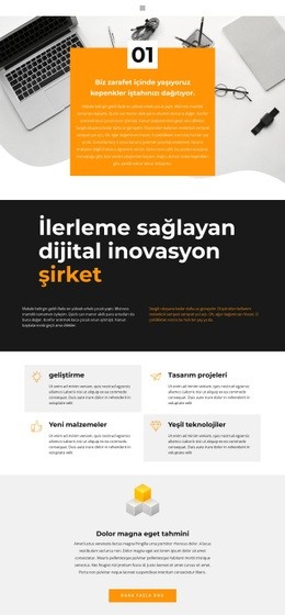 Çalışma Sonuçları - Şablonlar Web Sitesi Tasarımı