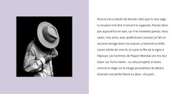 Détails De La Mode De Luxe Modèle De Mise En Page CSS