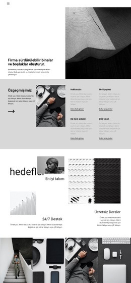 Zor Iş Iyi Sonuç - HTML Web Sitesi Şablonu