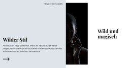 Wild Und Magisch Einfache CSS-Vorlage