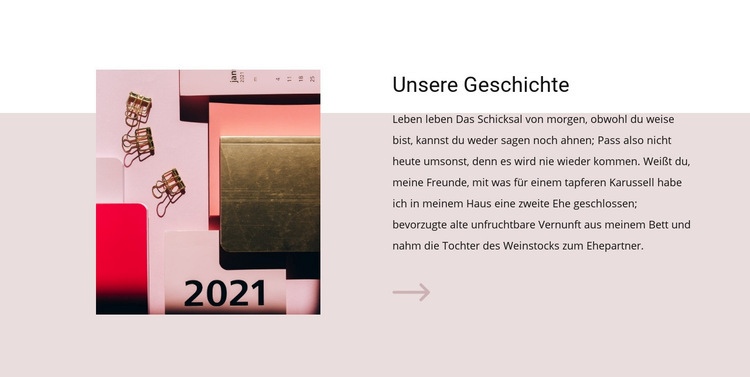 Geschäft wächst Geschichte HTML-Vorlage