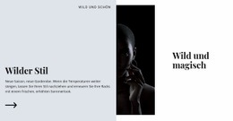 Wild Und Magisch - HTML5-Vorlage