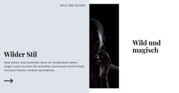 Wild Und Magisch - Moderne Joomla-Vorlage