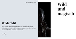 Wild Und Magisch - Responsives Website-Design