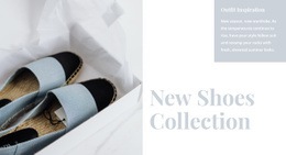 Spring Shoes Collection - Easy-To-Use Html Code