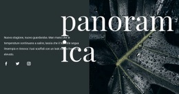 Panoramica Del Design - Modello HTML5