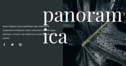 Panoramica Del Design - Trascina E Seleziona Un Modello Di Pagina