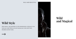 Wild And Magical - Modern Joomla Template