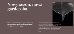 Nowa Szafa W Nowym Sezonie - Szablon Internetowy