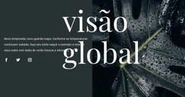 Visão Geral Do Design - Design Moderno Do Site