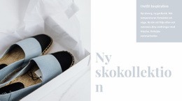 Vårskor Kollektion - E-Handelsmall