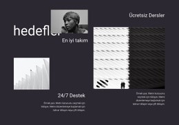 İş Hedefleri - Site Şablonu