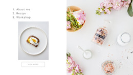 WordPress Theme Gourmet Cooking For Any Device
