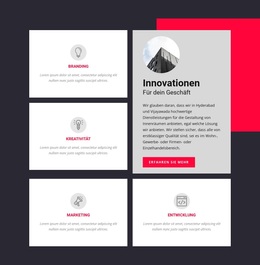 Features Im Raster Mit Revtangle – Vielseitiges WordPress-Theme