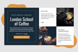 Londense Koffieschool - Sitemodel