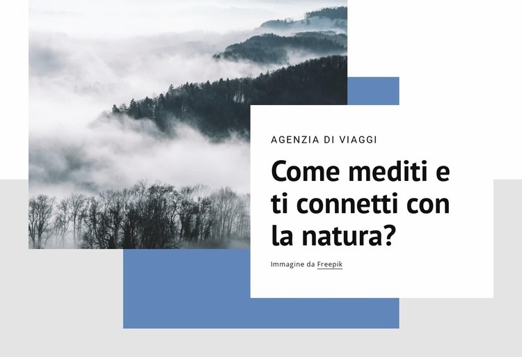 Meditazioni sulla natura Progettazione di siti web