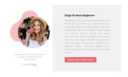 Metin, Resim Ve Şekil Için Önyükleme HTML'Si