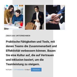 Zusammenarbeit Für Unternehmen - Starter-Site