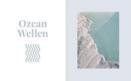 WordPress-Site Für Halten Sie Meereswellen