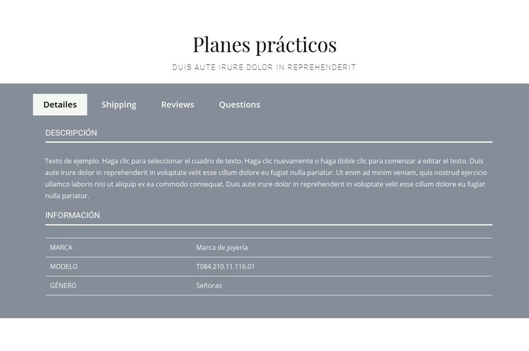Planes practicos Diseño de páginas web