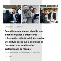 Superbe Conception De Site Web Pour Collaboration Pour Les Entreprises