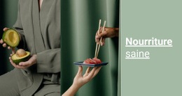 Recettes De Cuisine Gastronomique - Modèle De Site Web Gratuit