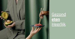 Gastronomische Kookrecepten - Ingebouwde Cms-Functionaliteit