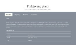 Praktyczne Plany – Konfigurowalny Szablon