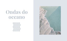 Mantenha As Ondas Do Oceano - Design De Site Responsivo