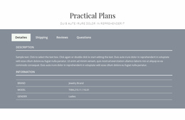 Practical Plans