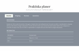 Praktiska Planer