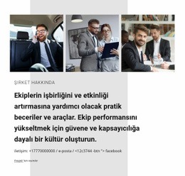 İşletmeler Için Işbirliği Için Harika Web Sitesi Tasarımı