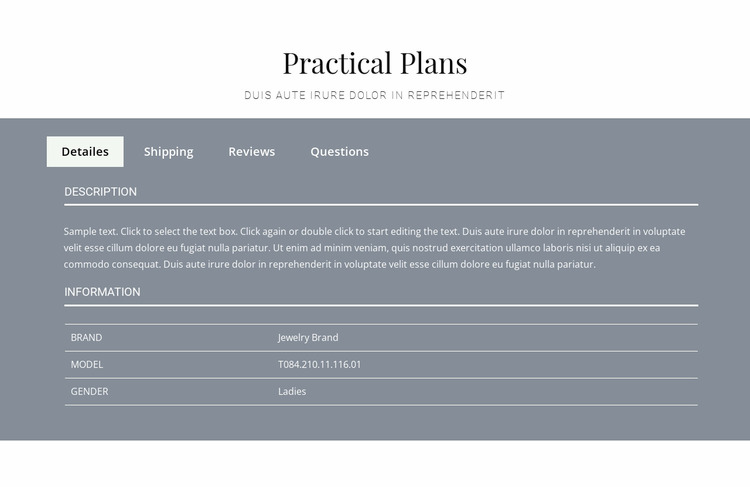 Practical plans WordPress Website Builder