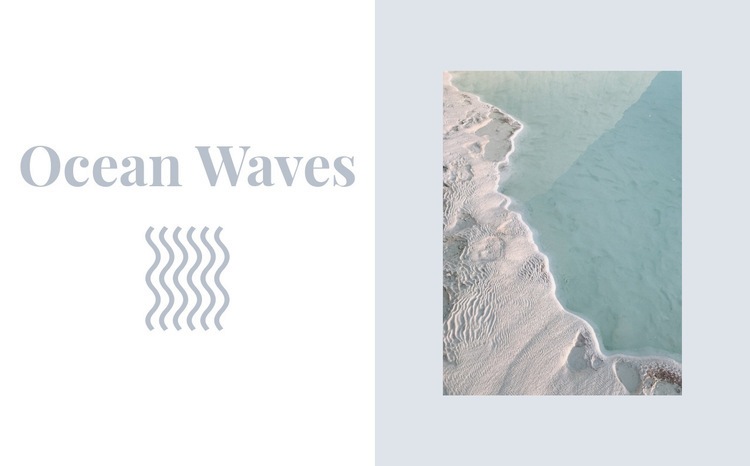 Keep ocean waves Wysiwyg Editor Html 