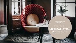 Minimalistický Styl Interiéru – Responzivní Téma WordPress