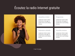 Radio Internet - Conception De Site Web Ultime