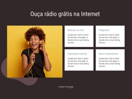 Rádio Na Internet - Criador De Sites Definitivo