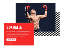Boxhalle - Modernes Website-Design