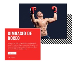 Gimnasio De Boxeo: Plantilla HTML5 Creativa Multipropósito