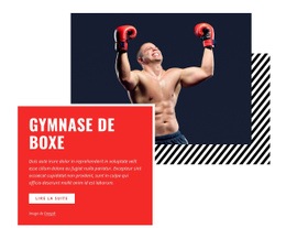 Gymnase De Boxe - Conception De Site Moderne