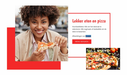 Lekkere Pasta En Pizza - Online-Mockup