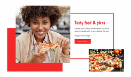 Tasty Pasta And Pizza - Web Page Design